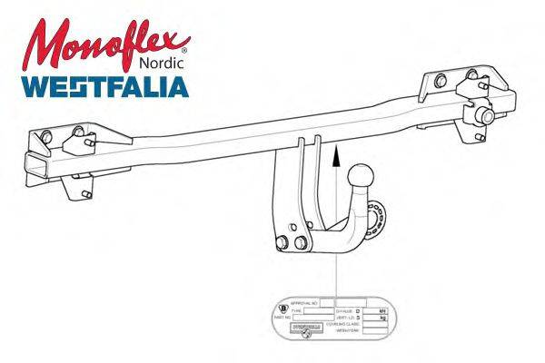 MONOFLEX 303212 Прицепное оборудование