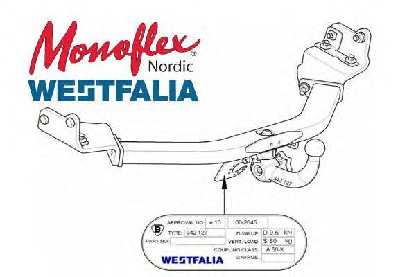 MONOFLEX 342136 Прицепное оборудование