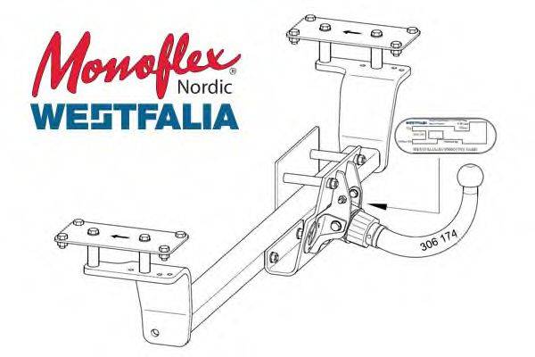 MONOFLEX 306217 Прицепное оборудование