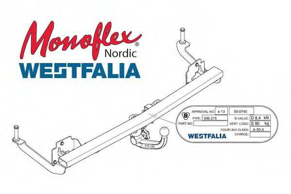 MONOFLEX 306279 Прицепное оборудование