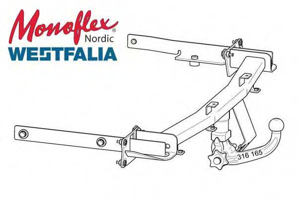 MONOFLEX 313189 Прицепное оборудование