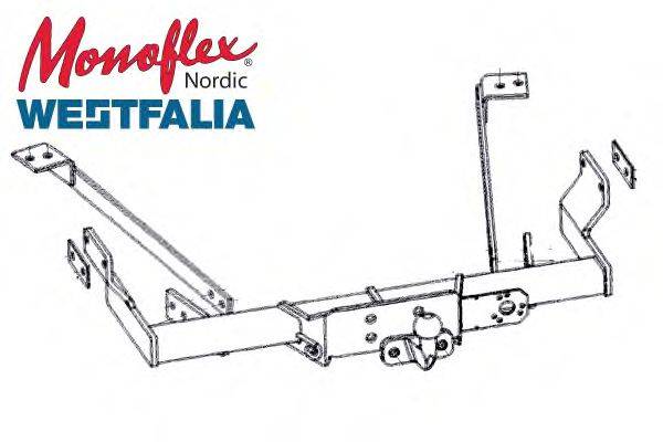 MONOFLEX 04107 Прицепное оборудование