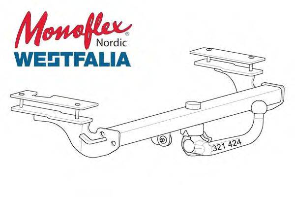 MONOFLEX 314281 Прицепное оборудование