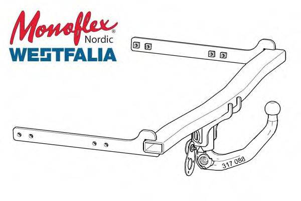 MONOFLEX 317102 Прицепное оборудование