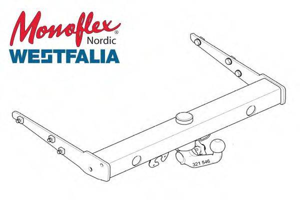 MONOFLEX 321651 Прицепное оборудование