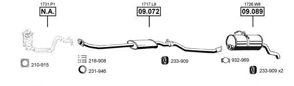 ASMET CI090205 Система выпуска ОГ