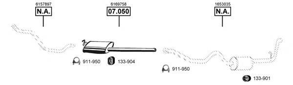 ASMET FO075415 Система выпуска ОГ