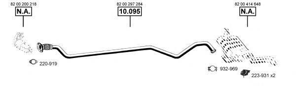 ASMET RE102000 Система выпуска ОГ