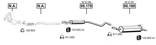 ASMET OP051546 Система выпуска ОГ