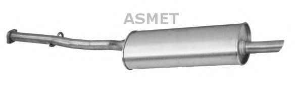 ASMET 12034 Глушитель выхлопных газов конечный