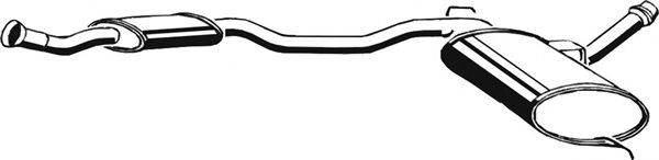 ASMET 10021 Средний глушитель выхлопных газов