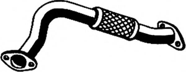 ASMET 07157 Труба выхлопного газа