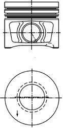 KOLBENSCHMIDT 40387600 Поршень