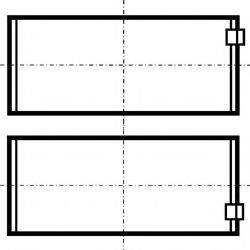 KOLBENSCHMIDT 79389600 Шатунный подшипник