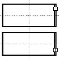 KOLBENSCHMIDT 79389600 Шатунный подшипник