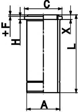 KOLBENSCHMIDT 89846110 Гильза цилиндра