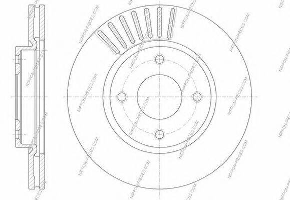 NPS N330N99 Тормозной диск