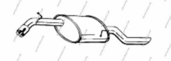 NPS D430O33 Система выпуска ОГ