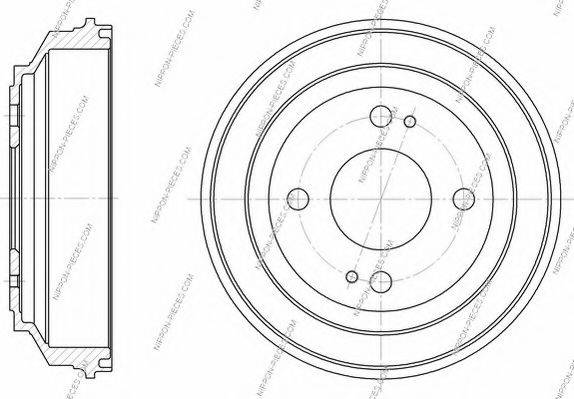 NPS H340A00 Тормозной барабан