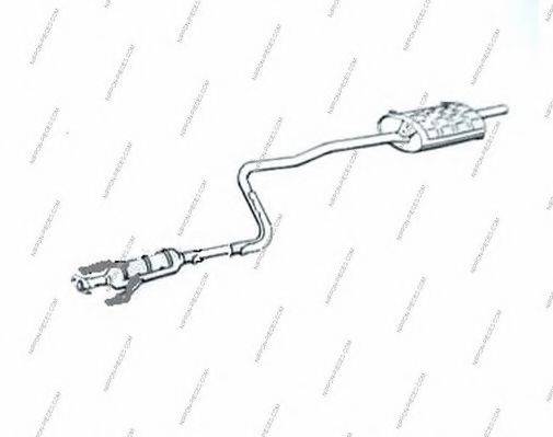 NPS S430I38 Система выпуска ОГ