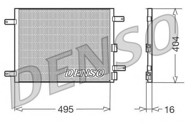 NPS DCN01023 Конденсатор, кондиционер