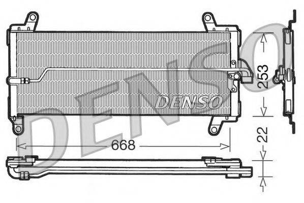 NPS DCN09002 Конденсатор, кондиционер