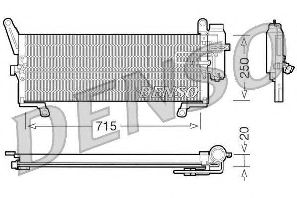 NPS DCN09091 Конденсатор, кондиционер