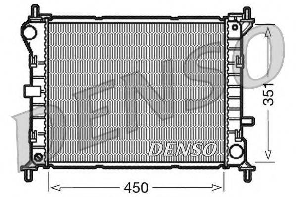 NPS DRM10050 Радиатор, охлаждение двигателя