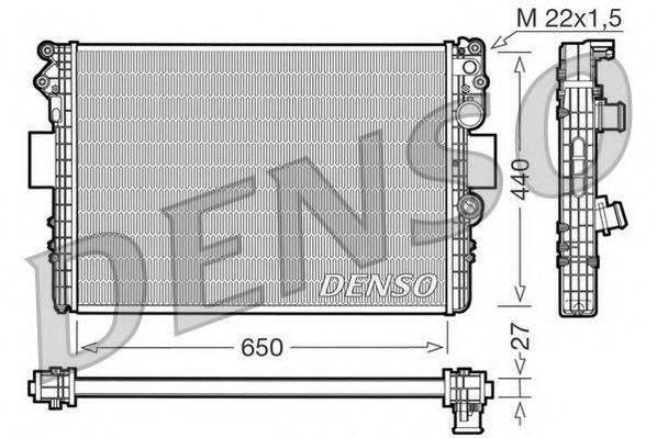 NPS DRM12002 Радиатор, охлаждение двигателя