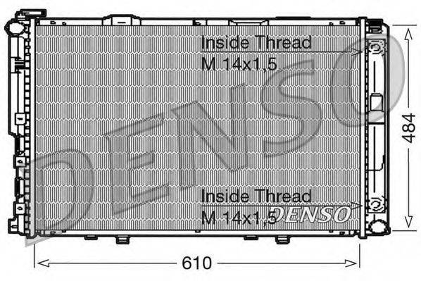 NPS DRM17039 Радиатор, охлаждение двигателя