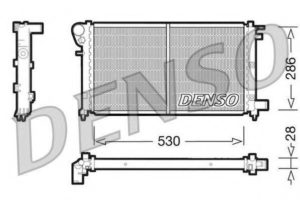 NPS DRM21002 Радиатор, охлаждение двигателя