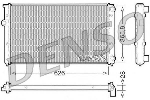 NPS DRM32027 Радиатор, охлаждение двигателя