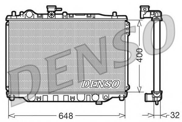 NPS DRM44007 Радиатор, охлаждение двигателя