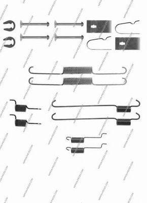 NPS S351I15 Комплектующие, тормозная колодка