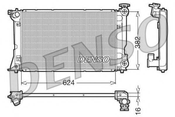 NPS DRM50018 Радиатор, охлаждение двигателя