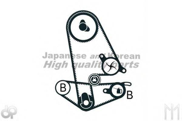 ASHUKI 03338204 Комплект ремня ГРМ