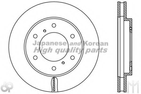 ASHUKI 09901605 Тормозной диск
