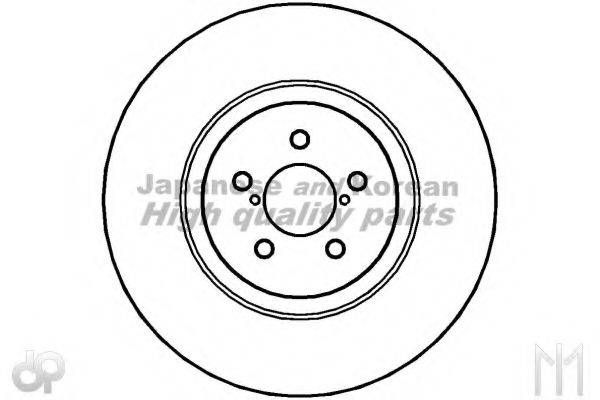 ASHUKI 09906107HD Тормозной диск