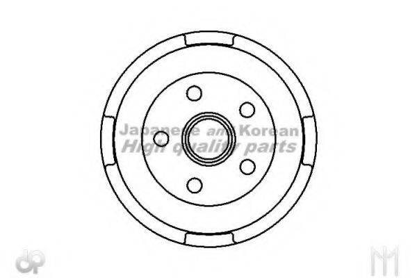 ASHUKI 10208003 Тормозной барабан