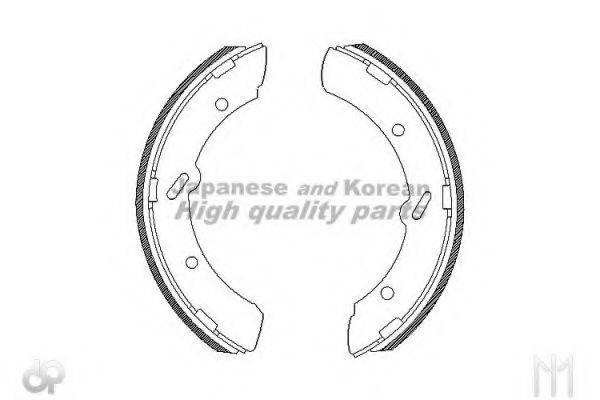 ASHUKI C01507 Комплект тормозных колодок