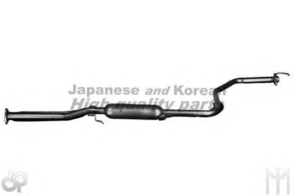 ASHUKI H26520 Средний глушитель выхлопных газов