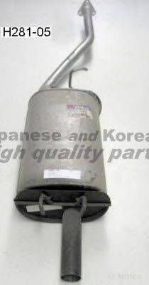 ASHUKI H28105 Глушитель выхлопных газов конечный