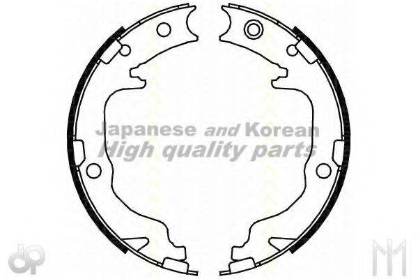 ASHUKI HRK13115 Комплект тормозных колодок