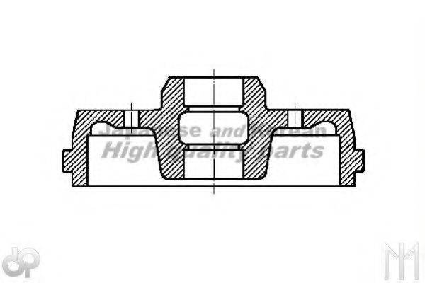 ASHUKI K01501 Тормозной барабан