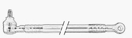 ASHUKI K82120 Продольная рулевая тяга