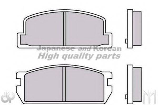 ASHUKI M07501 Комплект тормозных колодок, дисковый тормоз