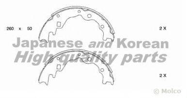 ASHUKI M08201 Комплект тормозных колодок