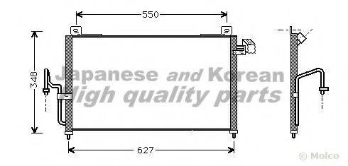 ASHUKI M55962 Конденсатор, кондиционер