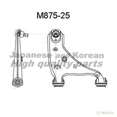 ASHUKI M87525 Рычаг независимой подвески колеса, подвеска колеса