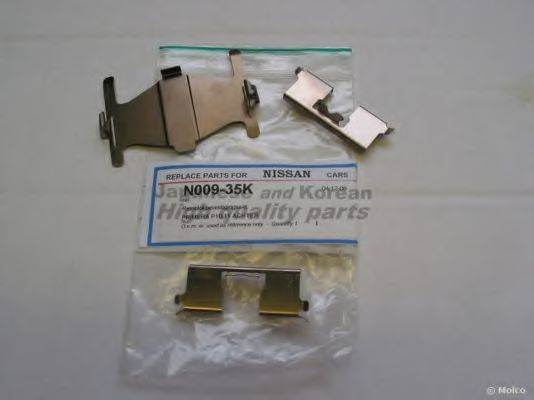 ASHUKI N00935K Комплект тормозных колодок, дисковый тормоз